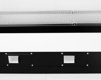 Yakitori Grill Japanse barbecue Hibachi Konro: poreus keramiek, 93 x 35 cm