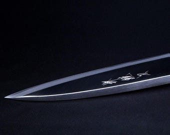 Sakai Ajin Deba-mesbestek Yasuki Hagane-koolstofstaal gemaakt in Japan