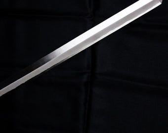 Voor professioneel gebruik: Sakai Maguro tonijnmes, Yasuki Hagane koolstofstaal, Japan