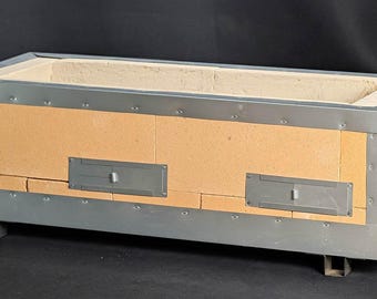 Yakitori Grill Japanse barbecue Hibachi Konro Poreuze keramiek diatomeeënaarde 57 x 23 cm