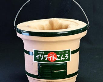 Poreus keramiek gemaakt in Japan Shichirin Yakitori BBQ-houtskool Hibachi Konro sho