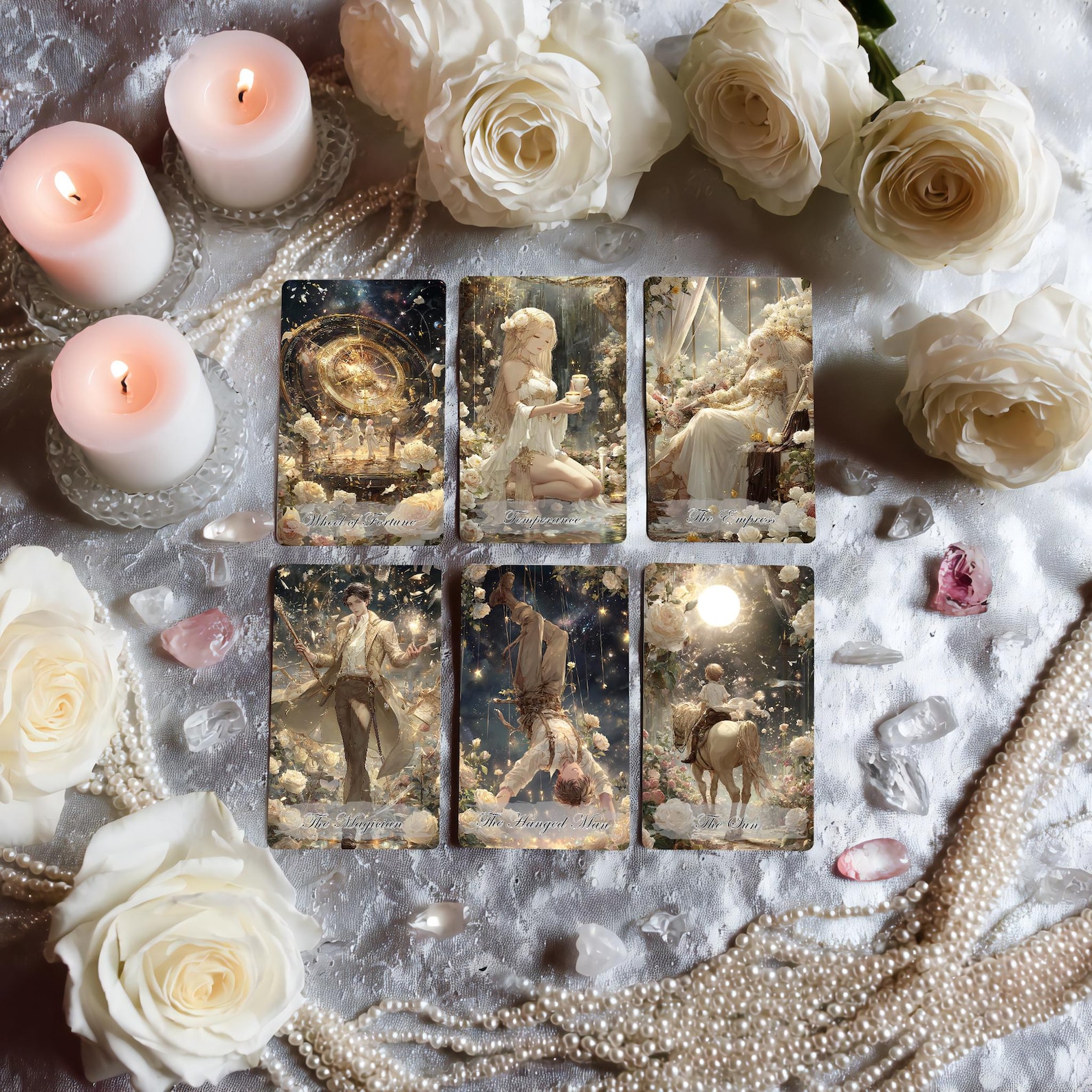 Starfall Dream Tarot With Guidebook, Tarot Cards, Oracle Card Deck ...