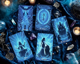 Moonlight Dream Tarot | 78 Tarot Cards Deck, 4 Extra Cards, 196