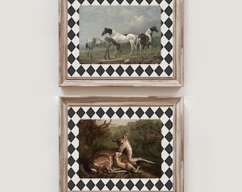 Vintage Lieber Digitale Wand Kunst Druck Pferd Poster Dekor für Zuhause (digitaler Download)
