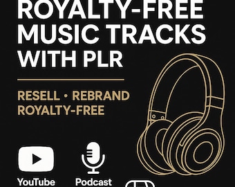 1500+ Royalty-Free Music Tracks (Regularly Updated) – PLR & Resell Rights Included