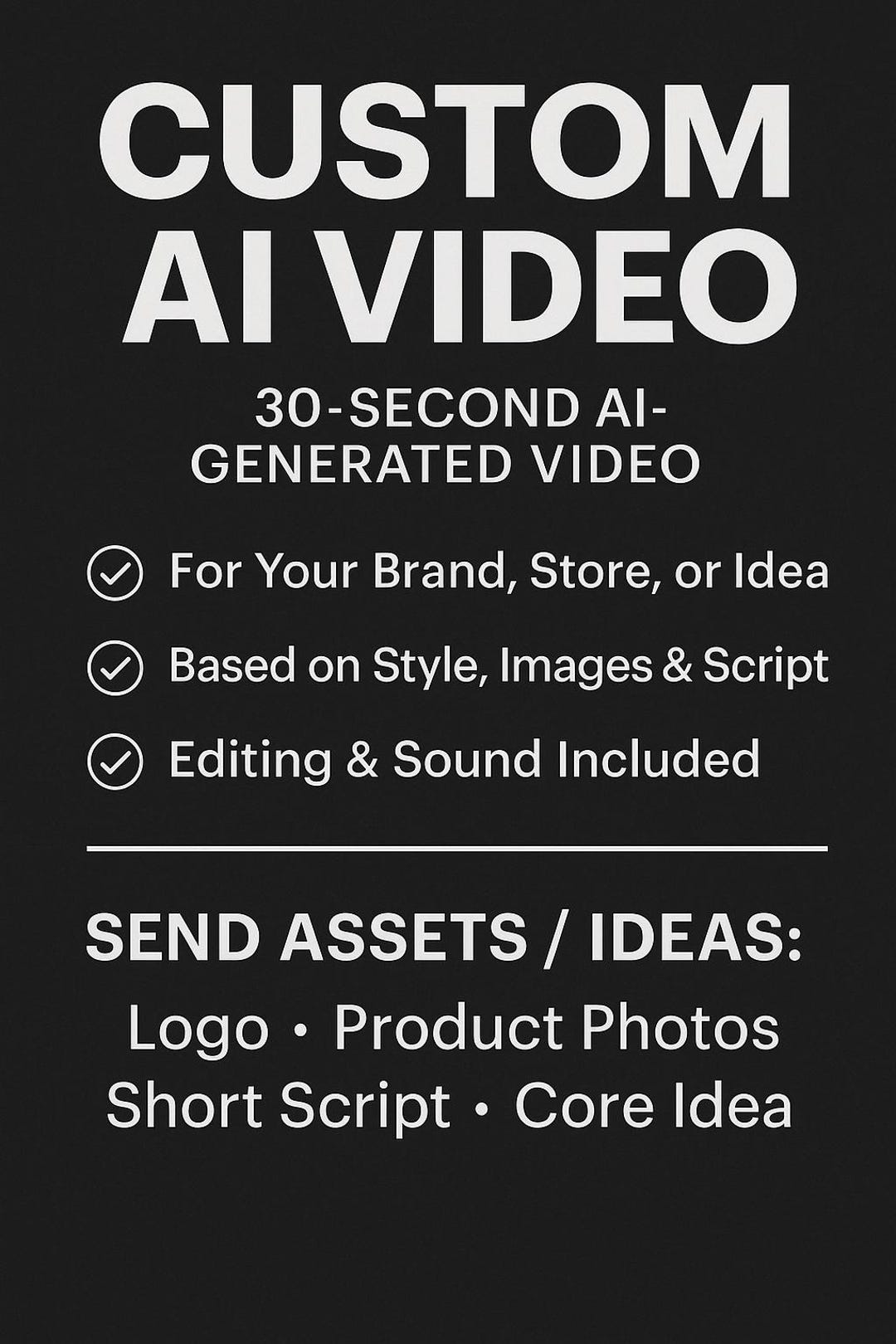 Add Creative Custom AI Video Creation | Social Media Ads | Creative Campaigns ...