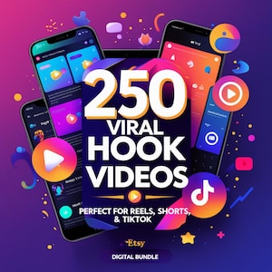 250 Viral Hook Videos | Engaging Short Form Content for Reels, Shorts & TikTok