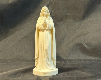 St Dymphna Patron Saint of Mental Health -  Healing Saint Figurine – Blessed