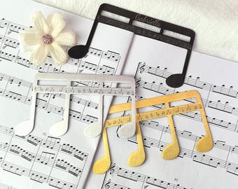Personalisierter Musik Seitenhalter: Edelstahl Musiker Geschenk