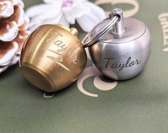 Waterdichte metalen pillendoos met creatieve sleutelhanger - Gepersonaliseerde cadeaus, huwelijkscadeaus, feestcadeaus