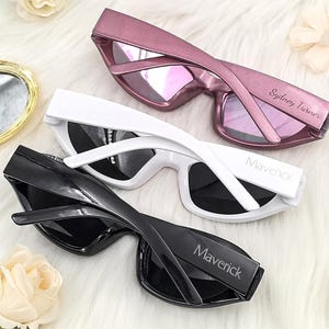 Custom Sunglasses - Bachelorette Party Favors, Bridesmaids Gifts, Bridal Sunglasses, Pool Party,