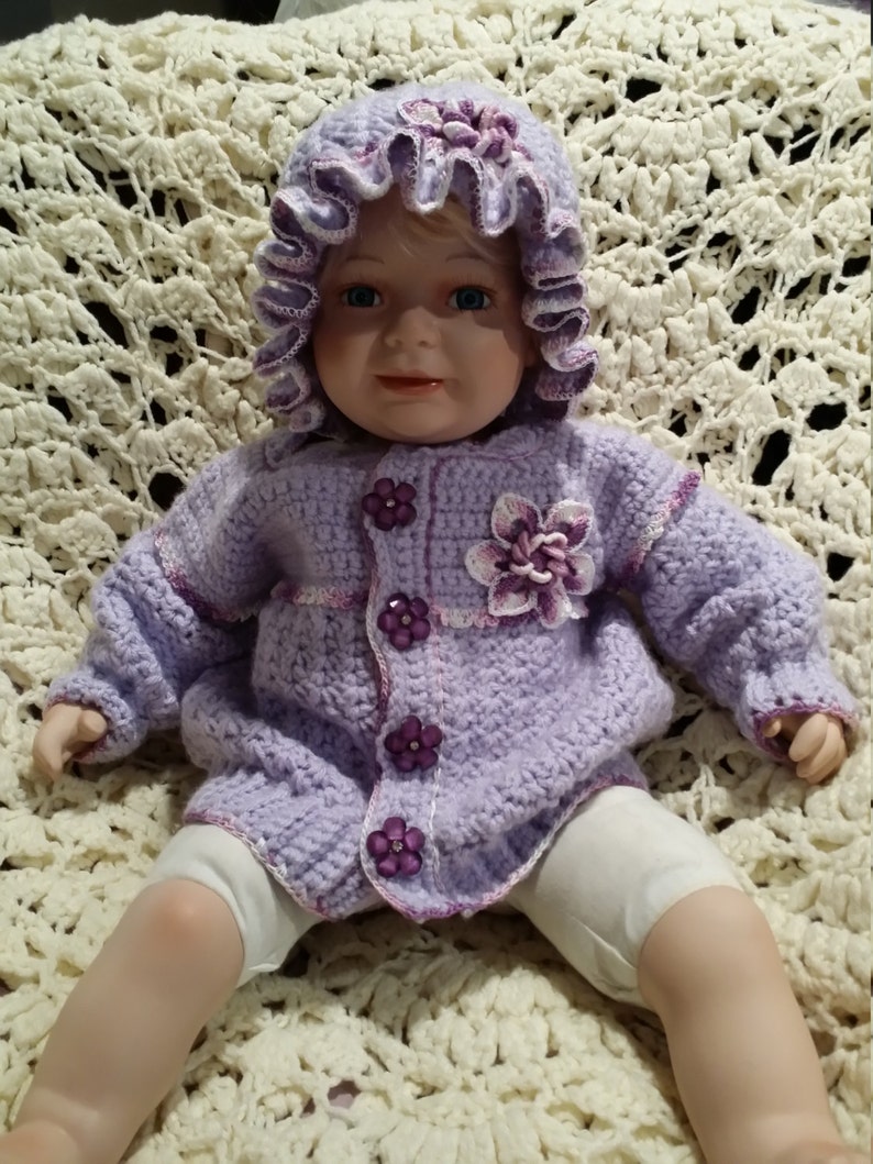 Handmade Baby Girl Fall Sweater Etsy
