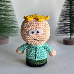 Crochet Naive Guy Pattern PDF, Amigurumi Naive Guy Toy, Mini Plushie Birthday Gift