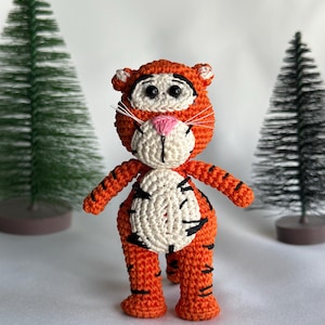 Tiger Crochet Pattern PDF, Amigurumi Tiger Pattern, Easy to Follow Amigurumi Patterns