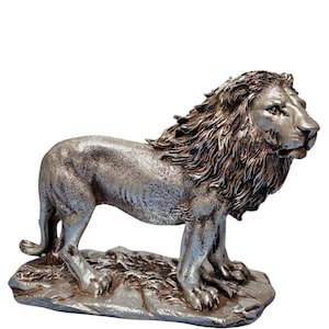 Lion Statue Large 14 Inch(38cm) | Lion King Sculpture | Lion Decorative Figure | Office & Home Decor