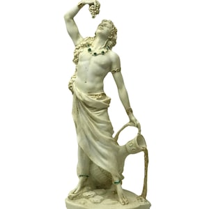 Busto de Dioniso de 28 cm (11 pulgadas) / Dios griego del vino / Exclusivo Dioniso Dios griego del vino / Busto vintage de Dioniso / Baco Dioniso /