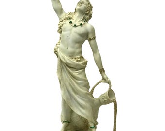 ディオニュソス ギリシャのワインの神 頭部胸像 バッカス像