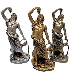 Busto de Dioniso de 28 cm (11 pulgadas) / Dios griego del vino / Exclusivo Dioniso Dios griego del vino / Busto vintage de Dioniso / Baco Dioniso /
