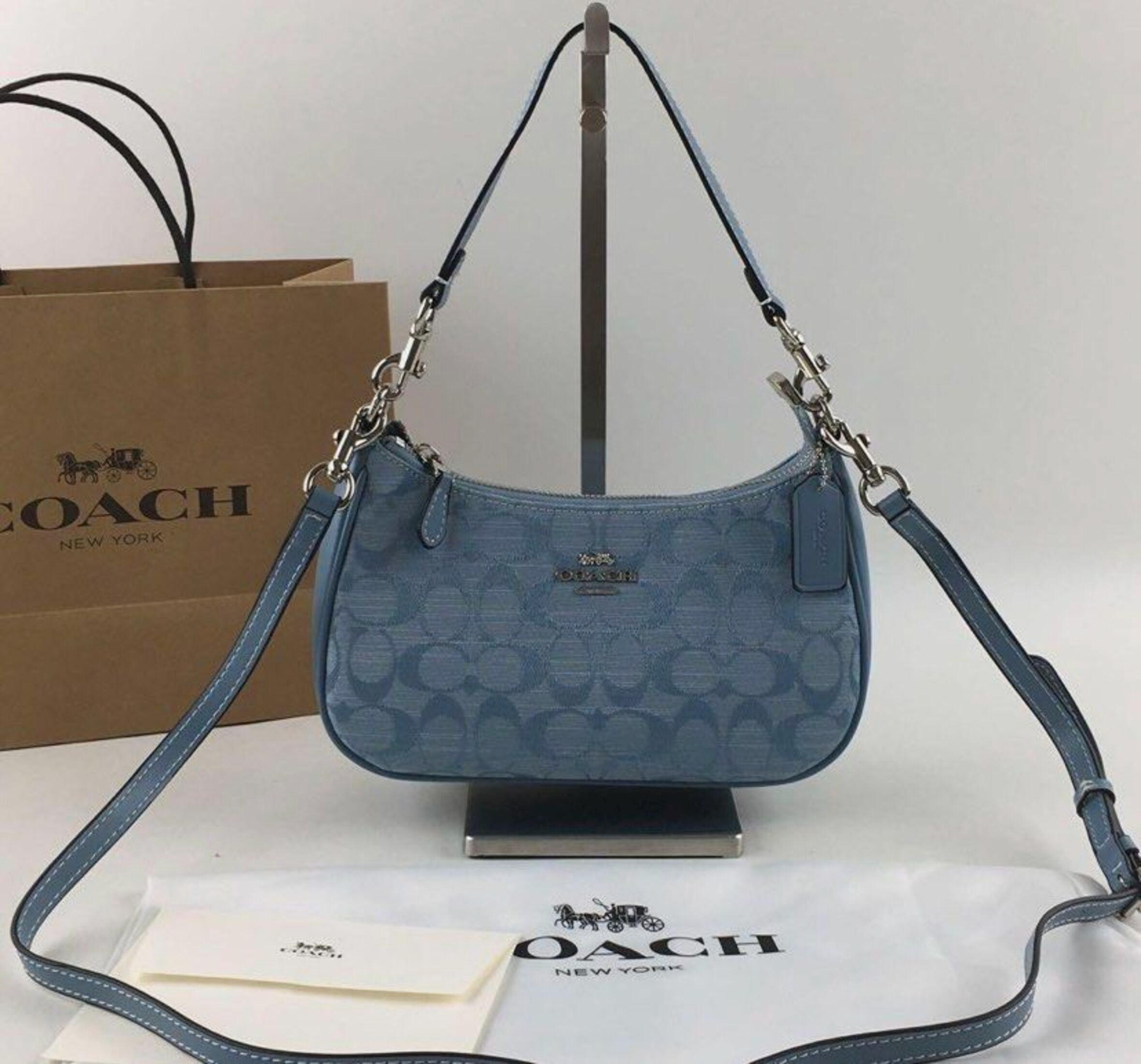 Navy Blue Coach Bag - Etsy UK