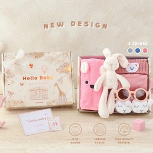 Lille Premium Baby Hampers Baby Girl & Boy Gifts Newborn Gifts for Girls and Boys Free Custom Gift Card