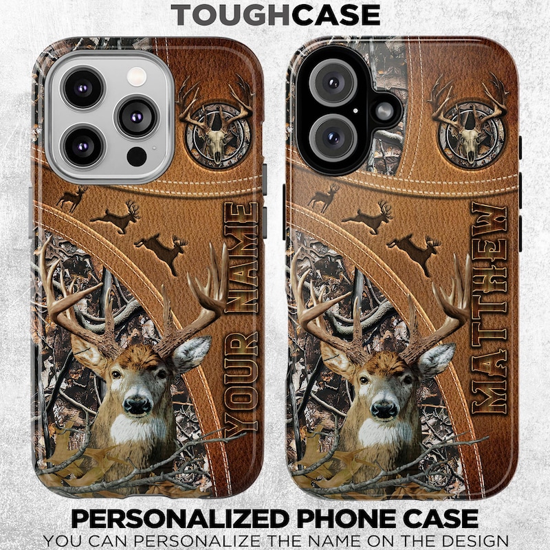 Custom Deer Hunting Phone Case Etsy