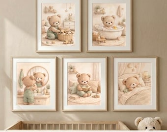 Tabella stampabile della routine della nanna per bambini piccoli, programma visivo per bambini, routine del sonno Montessori, tabella della routine giornaliera, routine per bambini stampabile