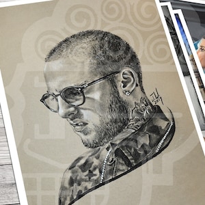 MAC Sketch by Jeremy Worst Hip hop Rip legend relationship goals
