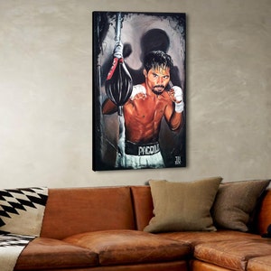 JEREMY WORST Mannny Pac Boxing Poster Prints relationship goals anime art win welterweight champion Philip pines fighting pride canvas sexy image 2