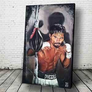 JEREMY WORST Mannny Pac Boxing Poster Prints relationship goals anime art win welterweight champion Philip pines fighting pride canvas sexy image 3