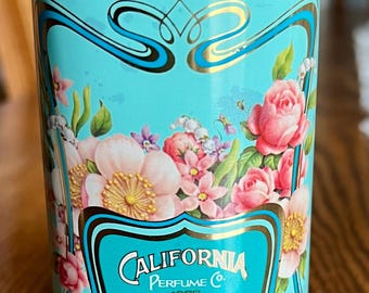 Avon California Perfume Co. 1977 Anniversary Keepsake Trailing Arbutus Perfumed Talcum powder