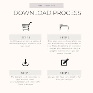 Gothic clipart digital download instructions for easy access.