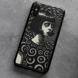 THE SPIRALS - iPhone Case | Ero Guro | Junji Manga | Anime Horror | Waifu | Body Horror | Uzumaki