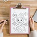 Fairy & Princess Coloring Book for Kids · 25 Pages · Instant PDF ...