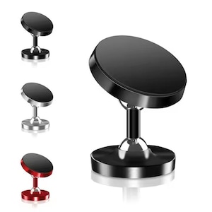 Supporto magnetico per telefono cellulare a doppia faccia, supporto magnetico in metallo per auto, palestra, sport, supporto per telefono Tutucu