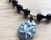 Moana - Starfish Necklace - Island Life Necklace - Ceramic Bead Necklace - Hawaiian Necklace - Beach Jewelry - Ocean Necklace - Island Life