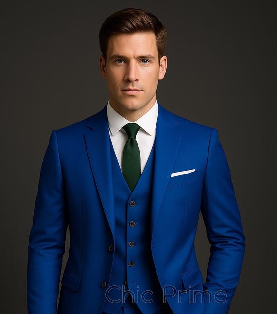 slim fit dress slacks Royal Twill' In Sky Blue - Slim Fit