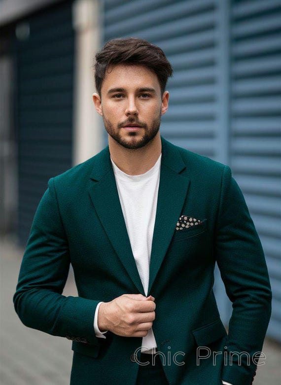 green formal dress men Men's Dress Shirt Long Sleeve 4-Way Stretch Wrinkle Free Sage Green Formal Shirt XL main image 1