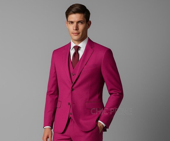 pink dress shirt suit Soft Blush Pink Suit with White Button-Up Shirt