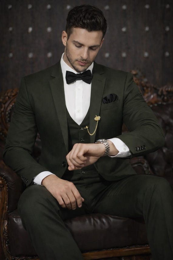 open lace back dress Solid Bow Tie Midi Dress S / Green main image 0