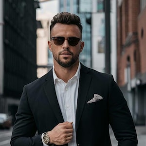 Black Double Breasted Suits, Formal Wedding Suits, Men Wedding Suits, Custom Suits, Grooms Wedding Suits, Prom Suits.