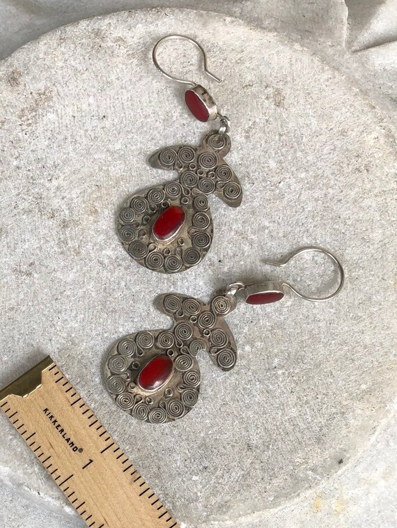 Ethnographic Silver Carnelian Tribal Bedouin Vint… - image 6