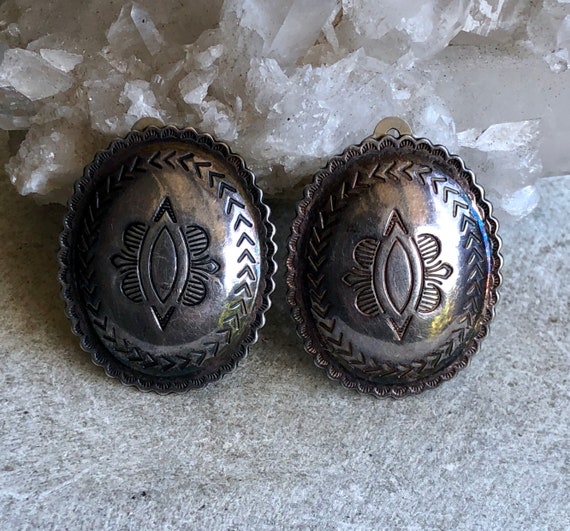 Beautiful Vintage Native American Hand tooled Ste… - image 2