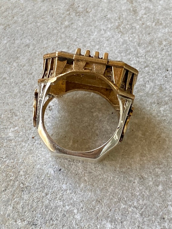 Bold Beautiful French Football Soccer Ring  Multi… - image 8