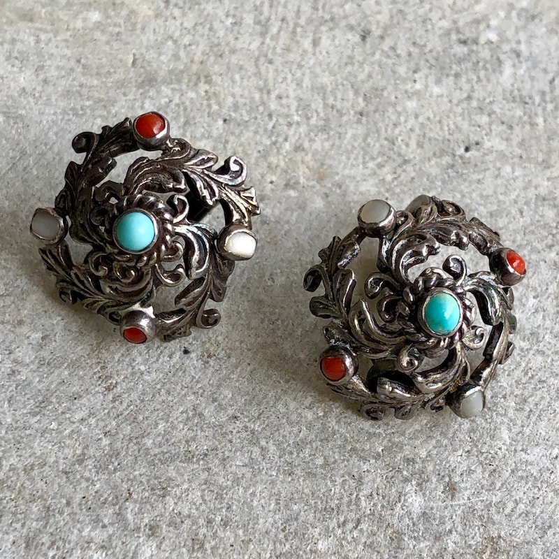Coral Earrings (Turquoise) main image 0