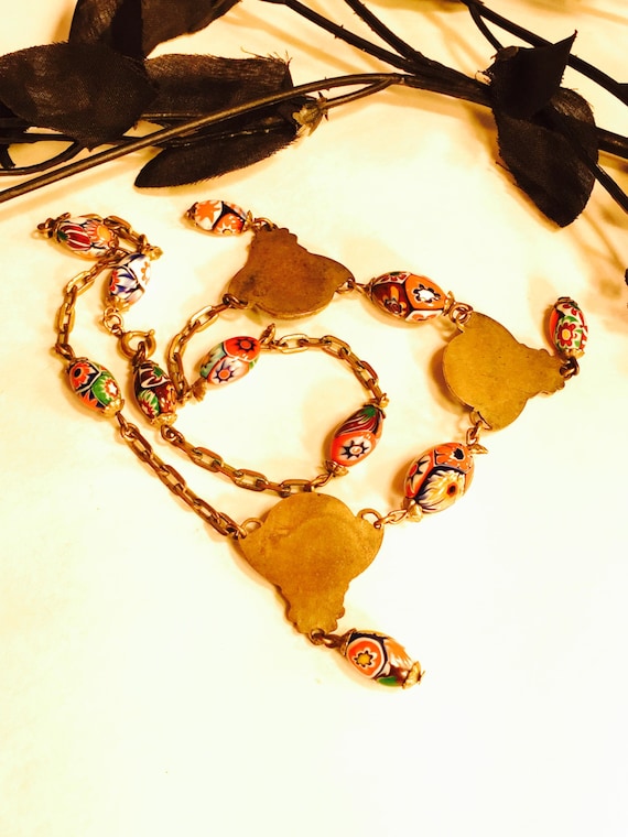 Beautiful Art Nouveau Art Deco Italian Art Glass … - image 3