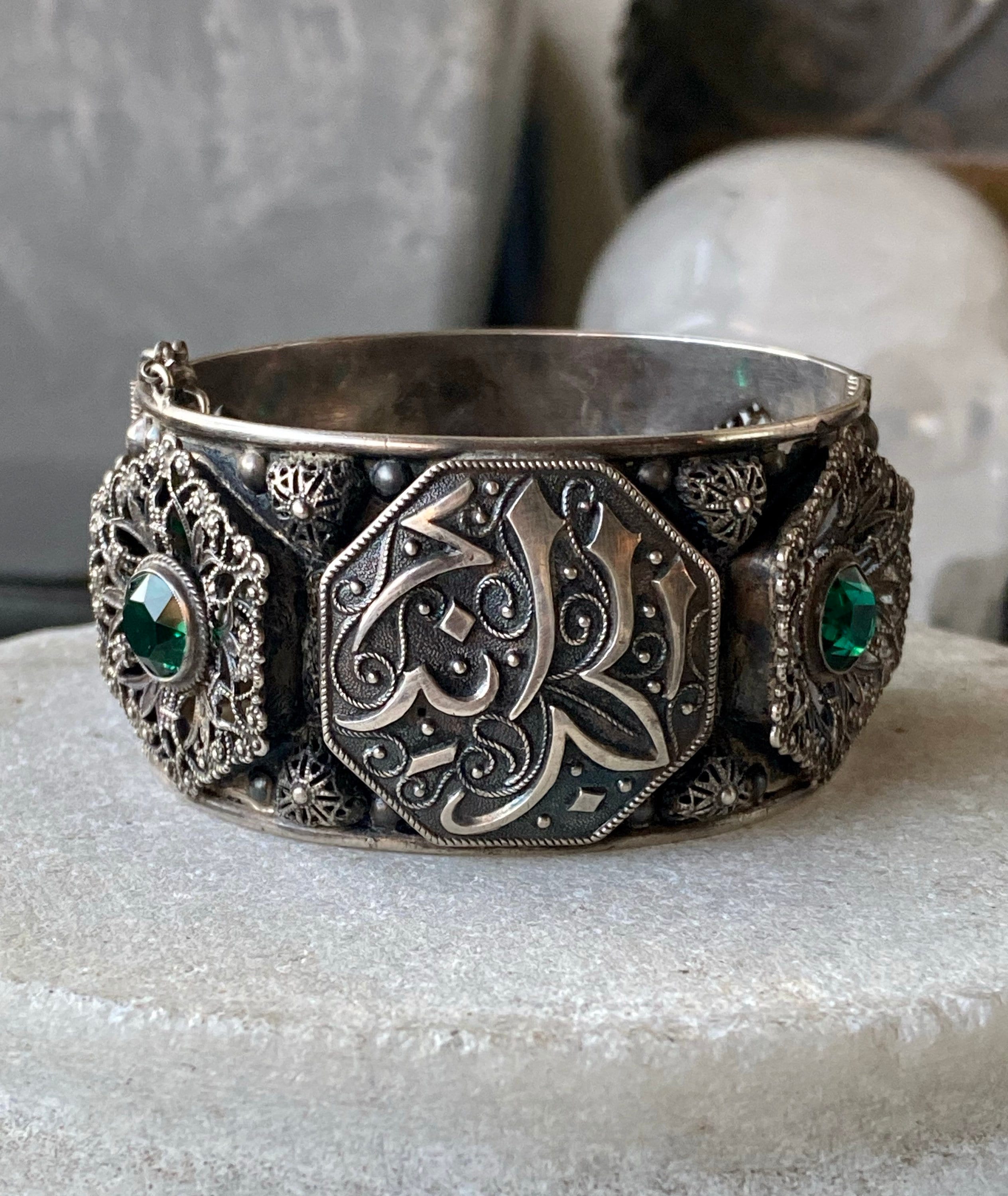 Bracciali di lusso in argento con pietra principale ambra | Acquisti Online su