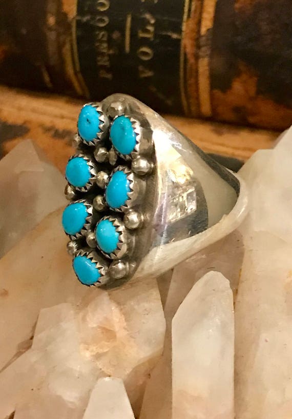 Beautiful Native American Sterling Silver RARE Sl… - image 3