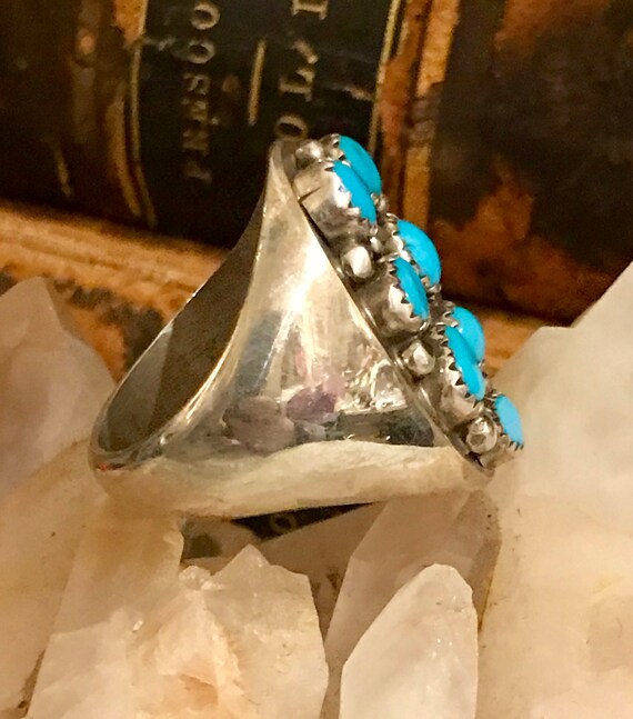 Beautiful Native American Sterling Silver RARE Sl… - image 5