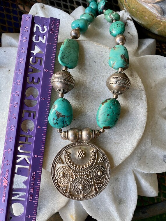 Bold Beautiful Ethnographic Crescent Moon Star ch… - image 5