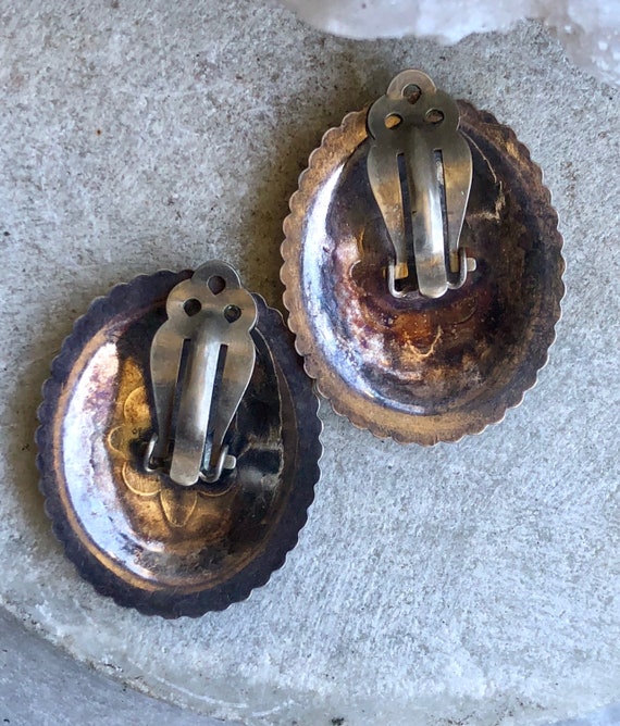 Beautiful Vintage Native American Hand tooled Ste… - image 5